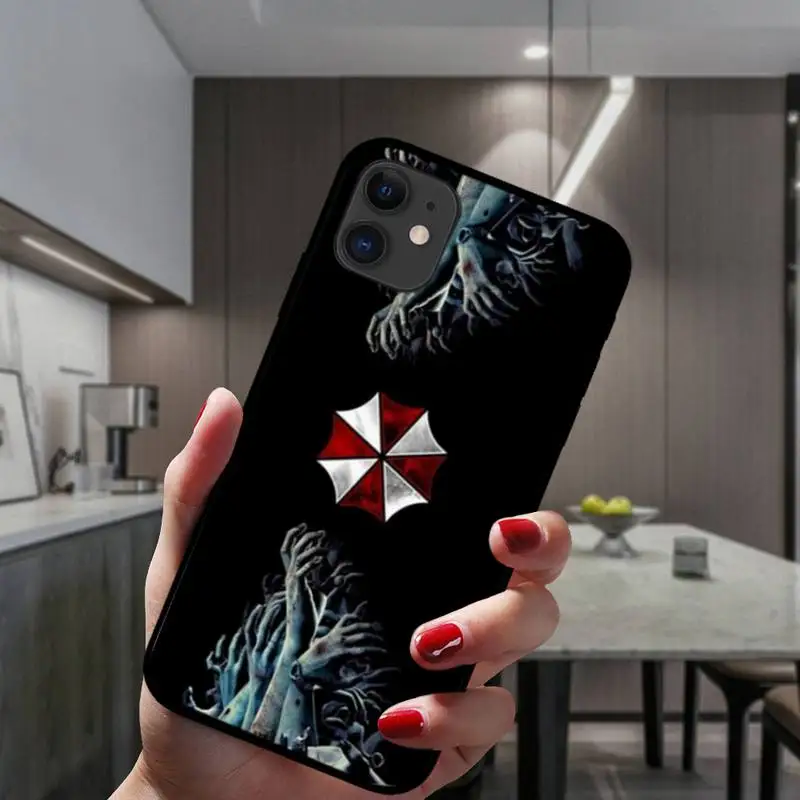 

ZFGHSHYQ Umbrella Corporation Phone Case For IPhone 6 6s 7 8 Plus X Xs Xr Xsmax 11 12 Pro Promax 12mini