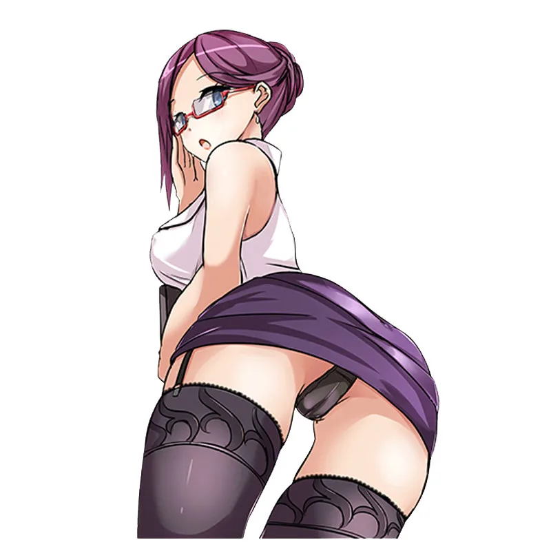 

Hot Sale Uniform Temptation Cartoon Car Sticker Windshield Bumper Motorcycle Decal Vinyl Cover Scratches Auto Decoration PVC