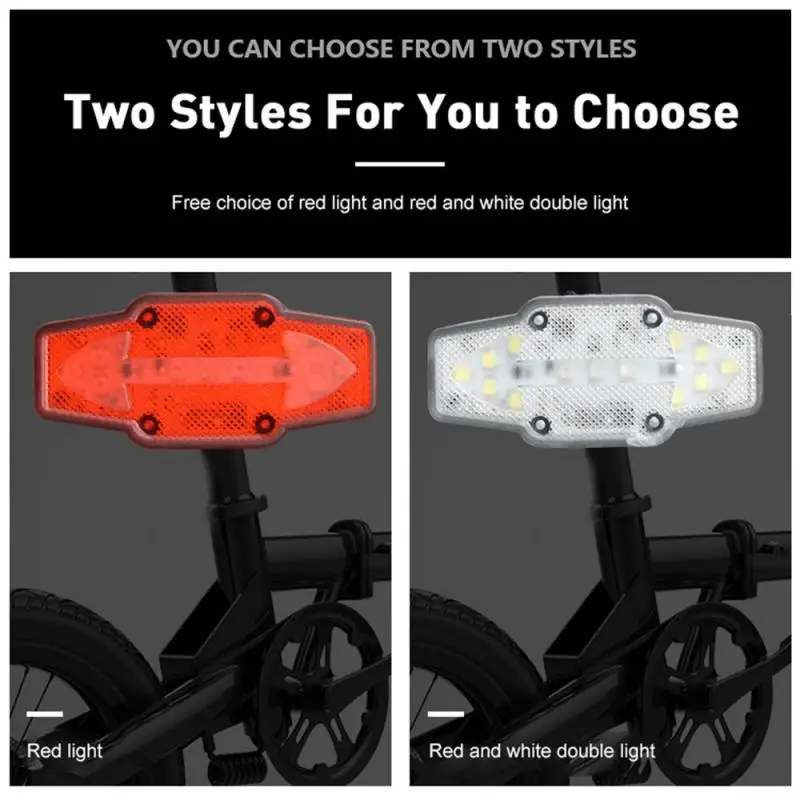 

New Bicycle Smart turn signal Tail Light night riding safety warning light UBS Charging Gravity Sensor Riding Equipment
