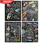 Huacan полностью квадратная Алмазная картина 