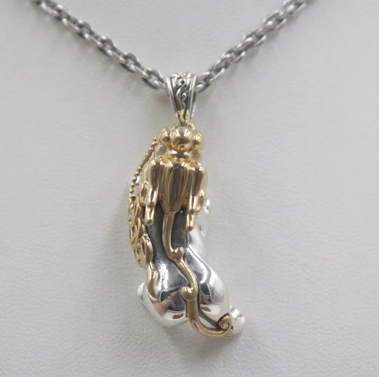 Кулон из стерлингового серебра 925 пробы подходит для мужчин и женщин подвеска Pixiu
