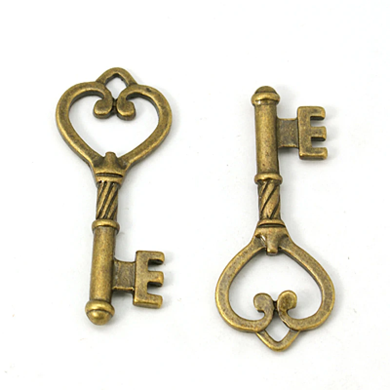 

200 шт. 46,5x18 мм подвески в тибетском стиле для изготовления ювелирных изделий, античная бронза, не содержит свинца, кадмия и никеля