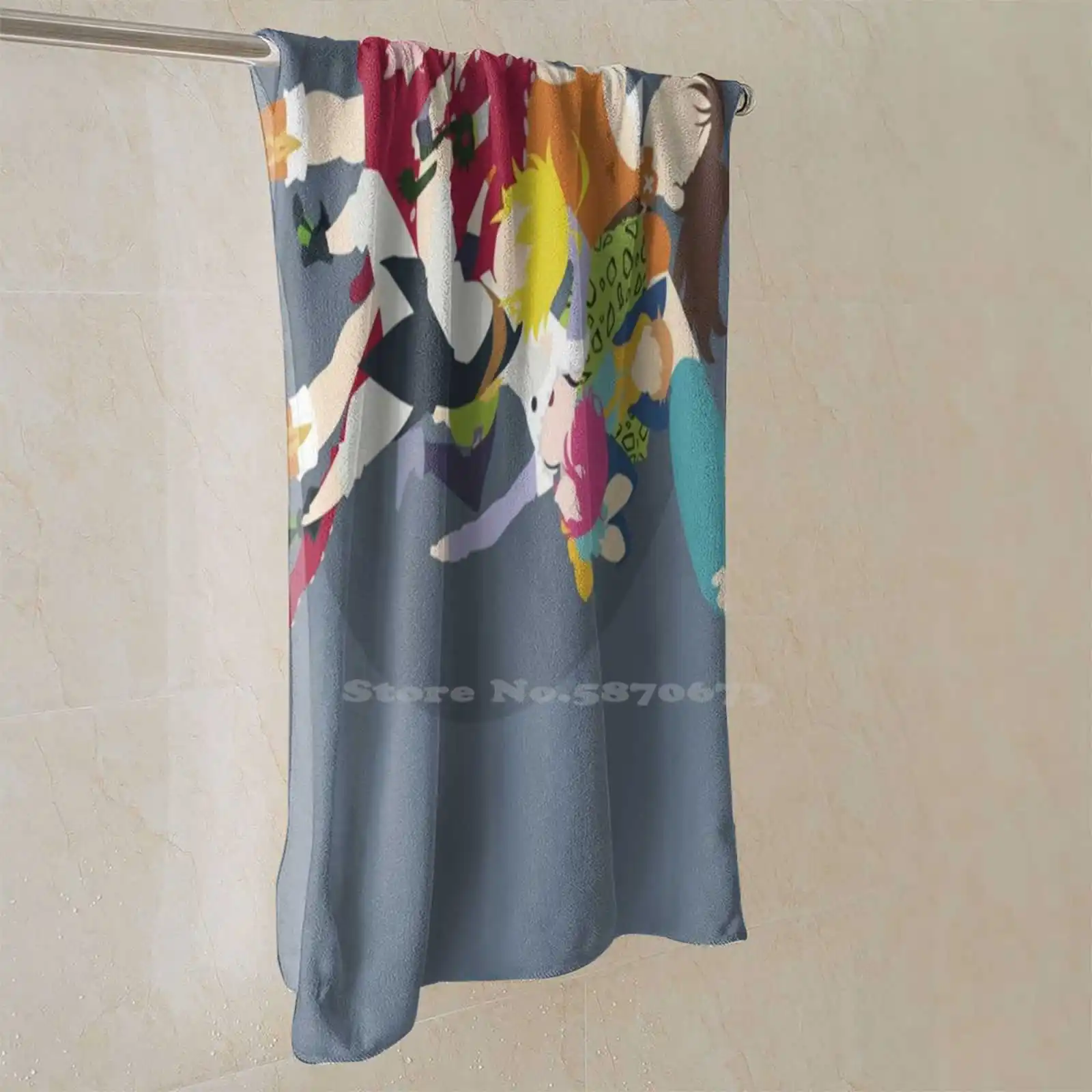 Семь смертных грехов напечатана на одежде мужские смертные грехи Nanatsu No Taizai Аниме