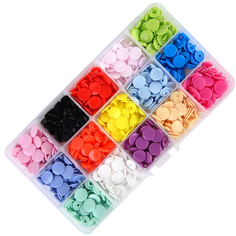 Metal Snap Press Pliers with 150 T3 Plastic Resin Studs for T3 T5 T8 Kam Buttons - Fastener Snap Tool Set for Cloth Diapers image 2
