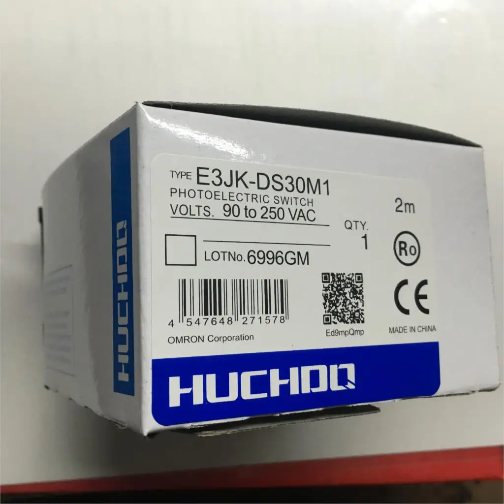 Диффузный фотоэлектрический выключатель датчика E3JK-DS30M1 90-250VAC 12-24VDC, 12-240VDC 24-240VAC