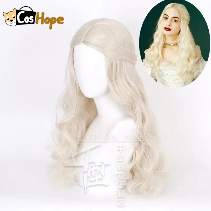 Женский парик для косплея Алиса в стране чудес термостойкие синтетические