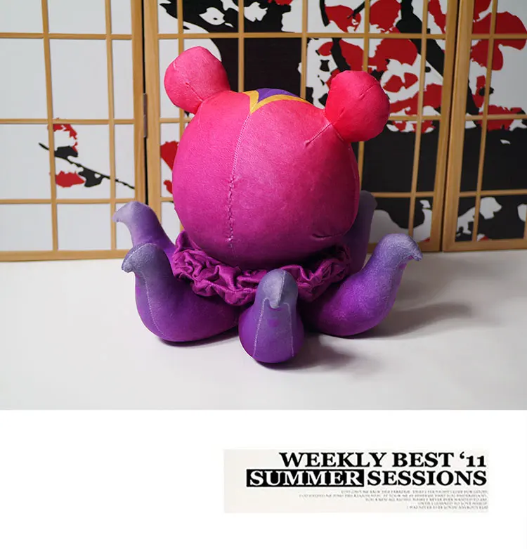 Zoe plush toy Game Aspect of Twilight ZOE octopus hero plush doll cosplay soft pillow for gift