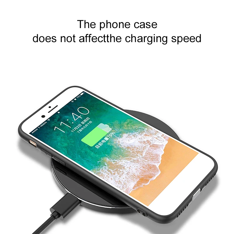 Wireless Charger Receiver For iPhone 5 5s 6 6s 7 Samsung Mobile Phone Micro USB Type C Qi Wireless Charger Pad Induction Adapter