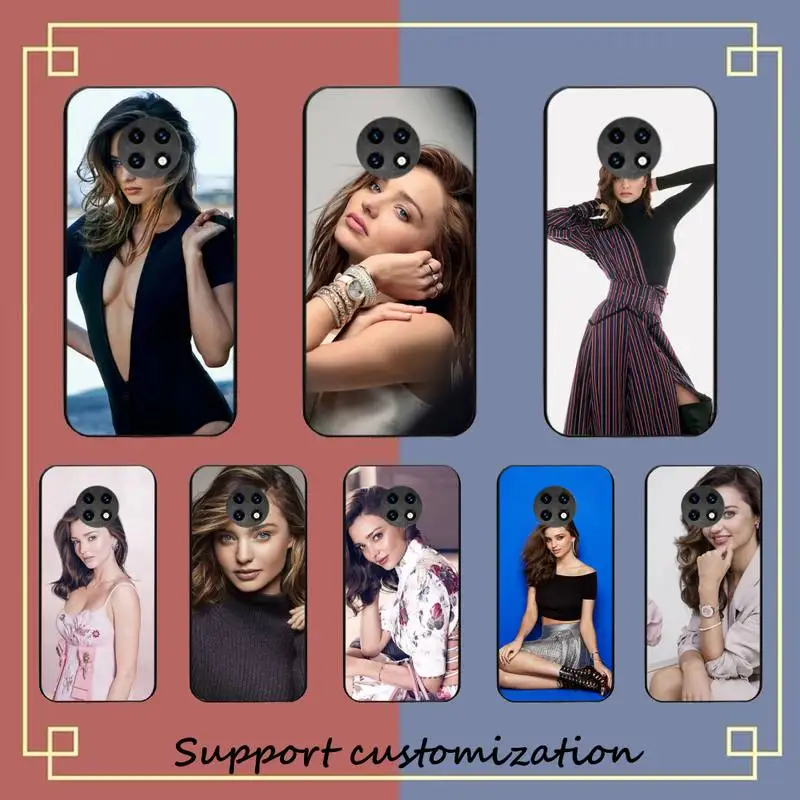 

Supermodel miranda kerr Phone Case For Xiaomi Redmi Note 8A 7 5 Note 8pro 8T 9Pro Coque for note 6pro