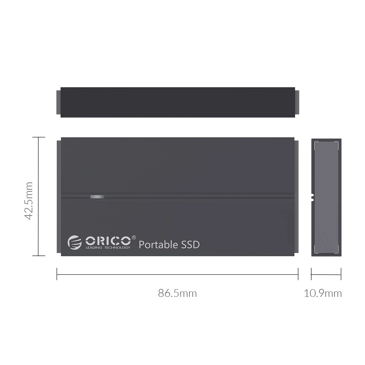 ORICO внешний SSD жесткий диск 1 ТБ SSD 128 ГБ 256 ГБ 512 ГБ SATA SSD mSATA SSD NVME Портативный твердотельный накопитель с type C USB 3,1
