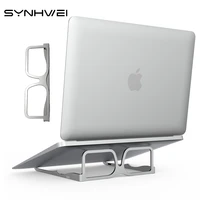 desktop foldable laptop stand cooling non slip metal portable notebook holder cooling bracket for macbook dell accessories