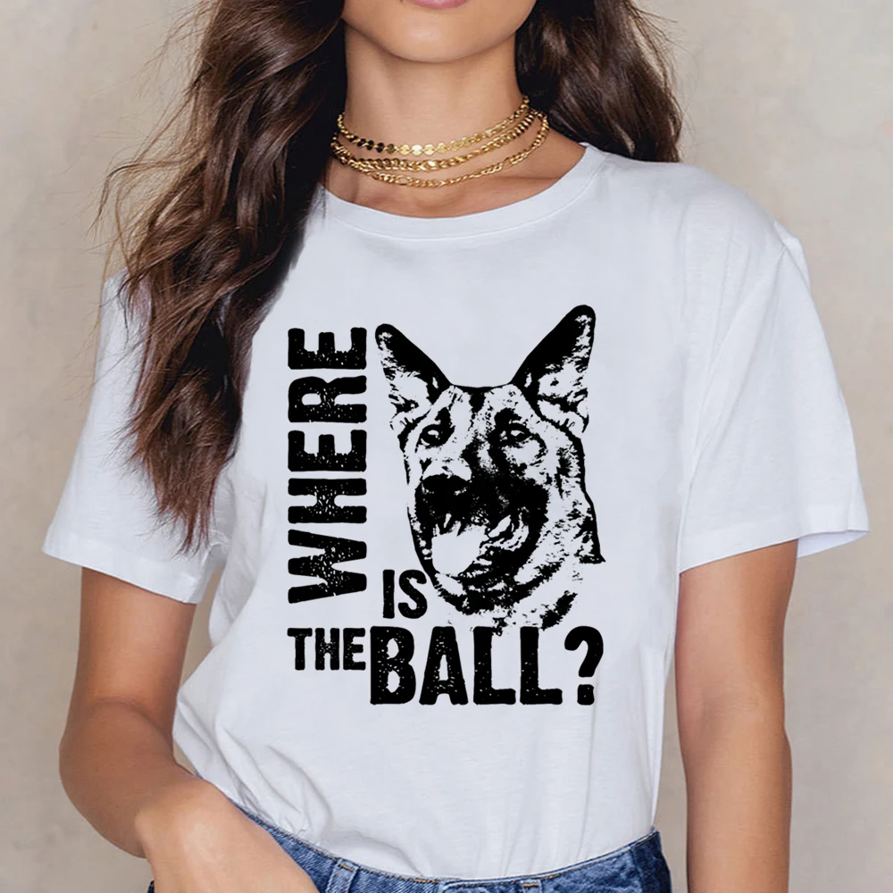 

Tops T Shirt Women Malinois Belgian Shepherd Mechelaar Hip Hop Vintage Custom Female Shirt