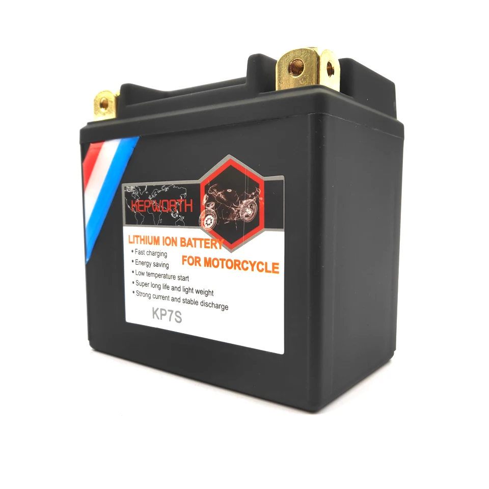 KP7S Высокая мощность 12 В 7Ah мотоцикл LiFePO4 батарея CCA 260A с BMS защита напряжения железа литиевая мотоциклетная батарея R1 KLX450