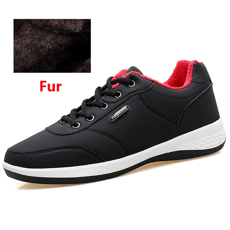 03 Fur Black OZERSK/Новое поступление; Мужская модная повседневная обувь; сезон весна-осень; кроссовки для отдыха; Мужская дышащая обувь высокого качества; размеры 38-45 - Цвет: 03 Fur Black