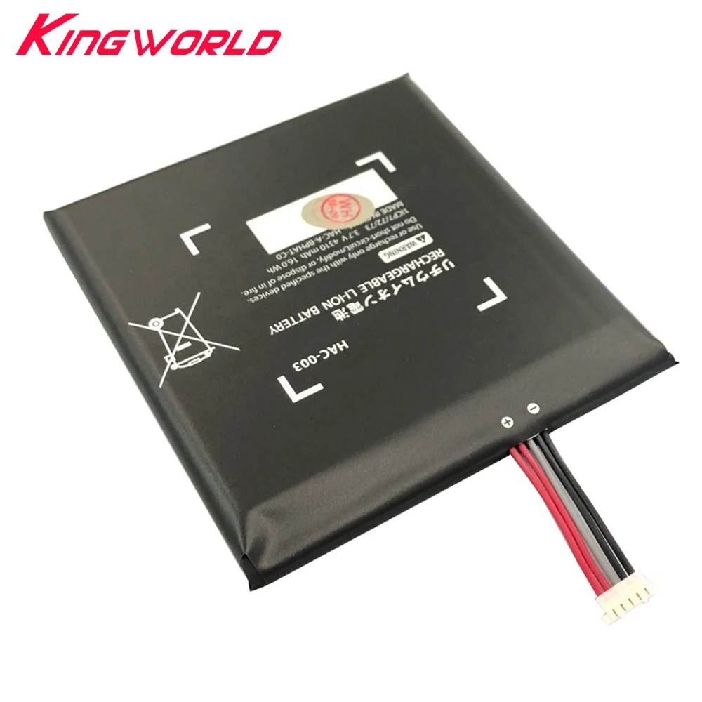 

10pcs Rechargeable 3.7V 4310mAh Battery Pack Built in Replacement Parts Power Battery For Switch NS Original Console