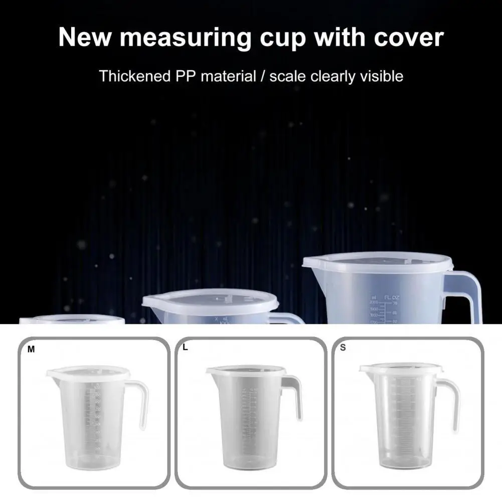 

Измерительная кружка для ежедневного использования с практичной крышкой, не деформирующейся