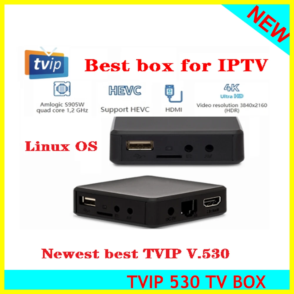 Новейший TV IP530 IP 530 Box 1GB 8GB Amlogic S905W четырехъядерный S V.530 3840x2160 4K Youtube работает на Linux