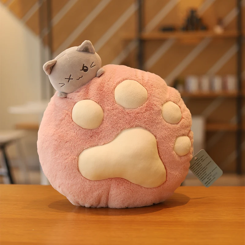 

Cute Cat Paw Cushion Stuffed Seat Cushions for Chair Sofa Bed Decorative Body Pillow Decor Home Kawaii Toy Kids Room Decoration