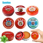 9 типов тигрового бальзама, охлаждающее масло, мятный крем, снятие головной боли головокружений тепловых ударов, от укусов комаров, против зуда, для тела, массажный пластырь