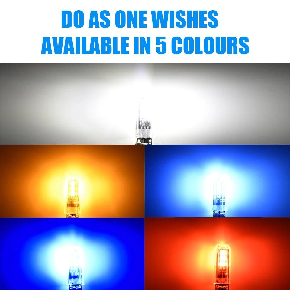 2 шт. светодиодный автомобисветильник светодиодные лампы T10 LED W5W | Автомобили и