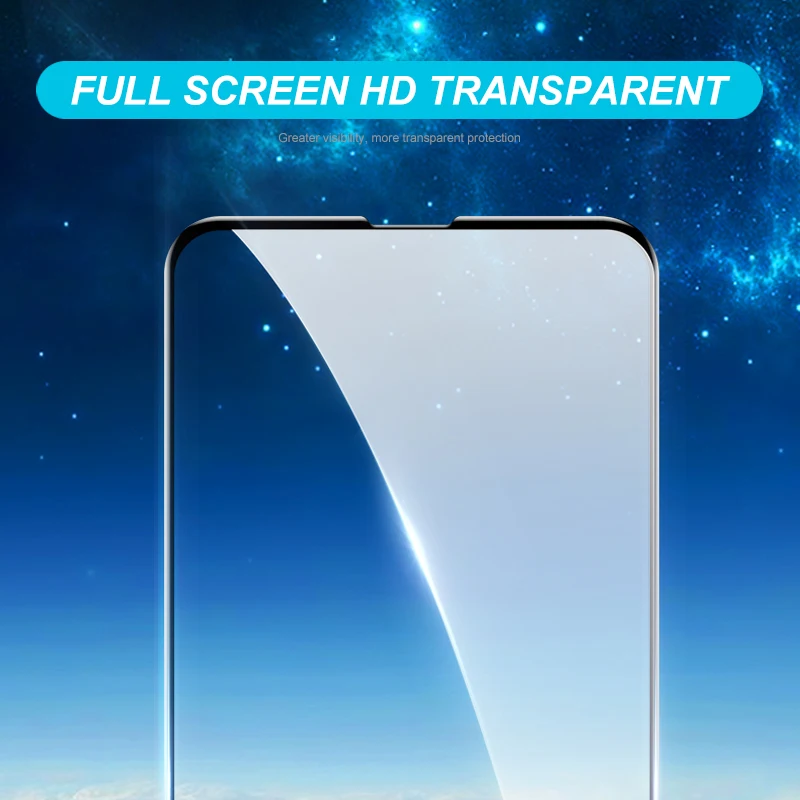 Защитное стекло 100D для Huawei Honor 9X Lite 9A 9C 9S 7A 7C 7X 7S закаленное 8X 8A 8C 8S 9i 10i 20i Play пленка