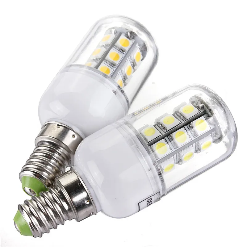 Энергосберегающая лампа-кукуруза 3 Вт Е14 350 лм 27 Светодиодный 5050 SMD AC/12 В