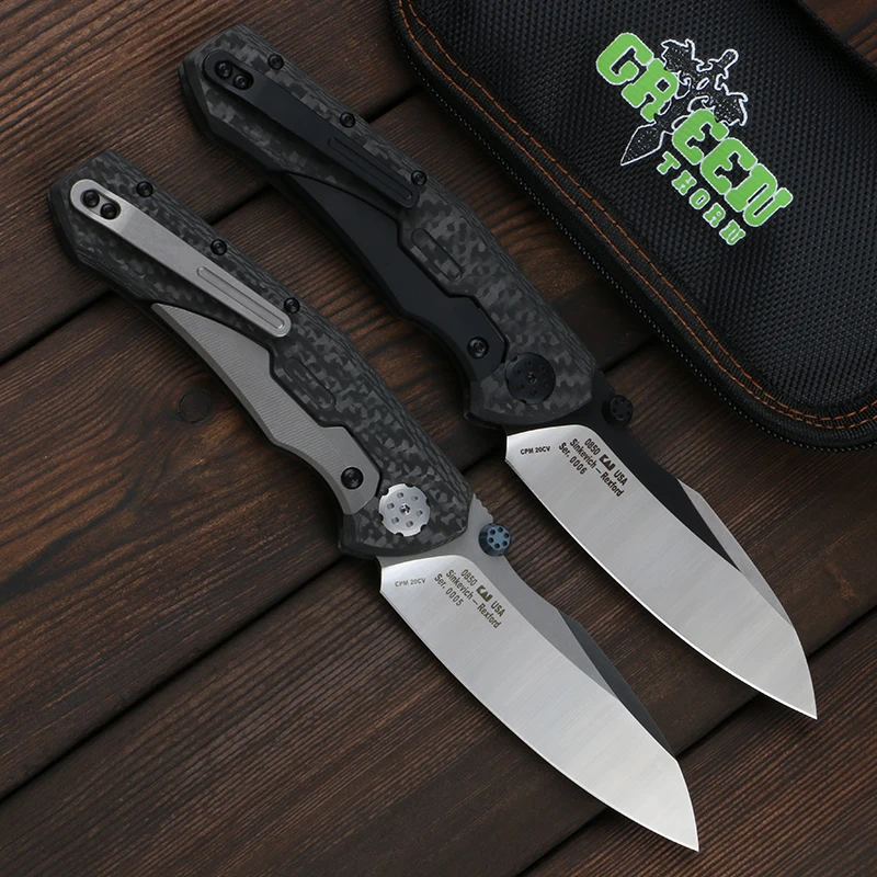 Складной нож Green thorn zt0850 D2 практичный уличный складной клинок из углеродного