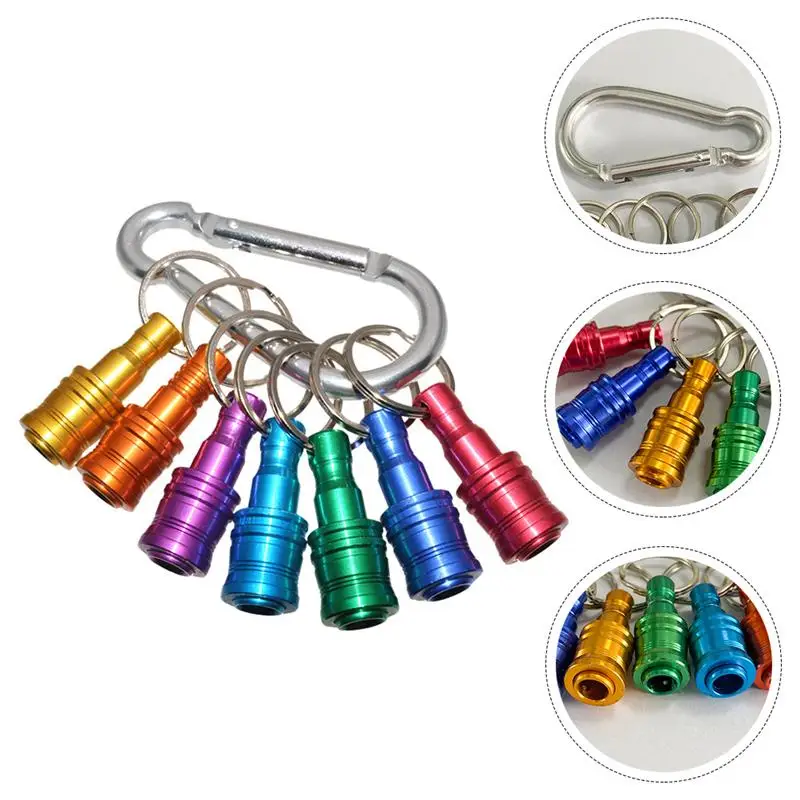 

7Pcs Useful Durable Screwdriver Bits Extension Bar Screwdriver Bits Holder Drill Bits Socket