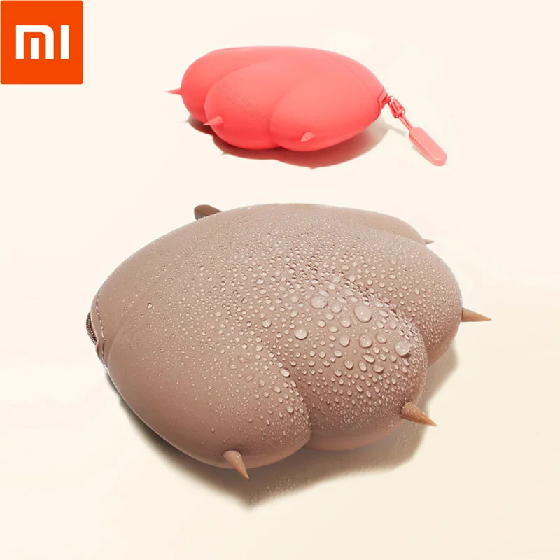 Xiaomi Mijia сумка Youpin Qualitell силиконовый переносной Кошелек для монет водонепроницаемый кошелек милая сумка для хранения с кошкой
