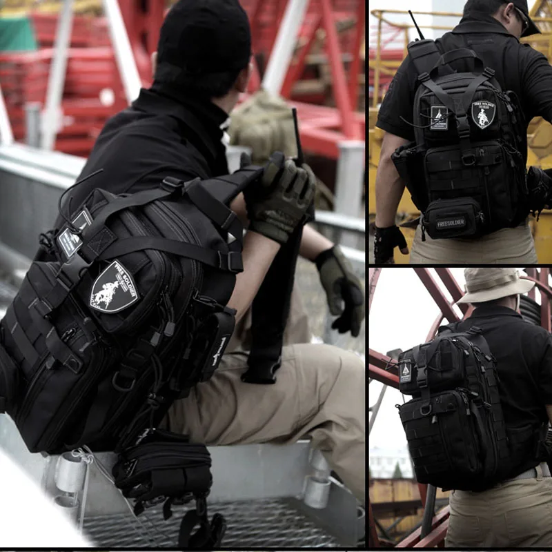 Высококачественный Тактический Рюкзак Molle водонепроницаемая сумка через плечо