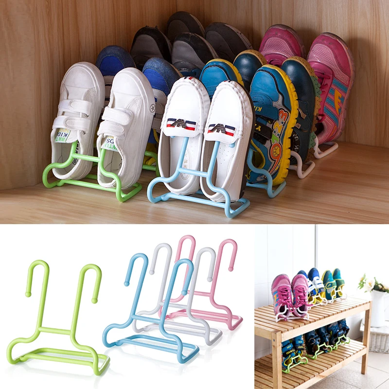 

1Pc Multi-Function Shelf Drying Rack Shoe Rack Stand Hanger Children Slippers sneakers Hanging Storage Wardrobe Organizer