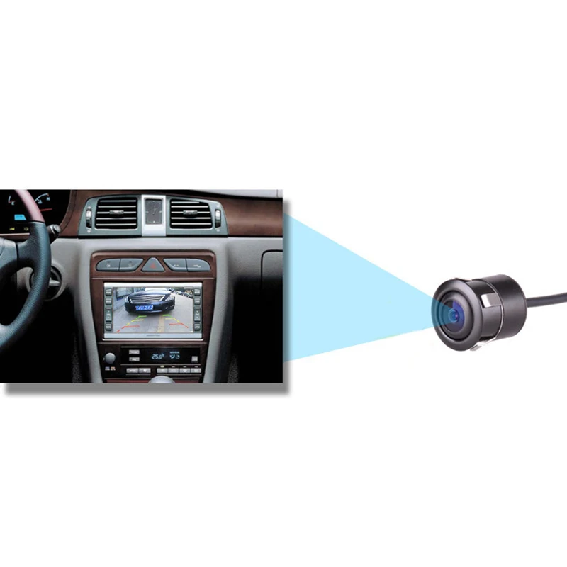 Car Driving Parking Monitor Rear View Camera Video Cable Wire Parts Accessories | Безопасность и защита