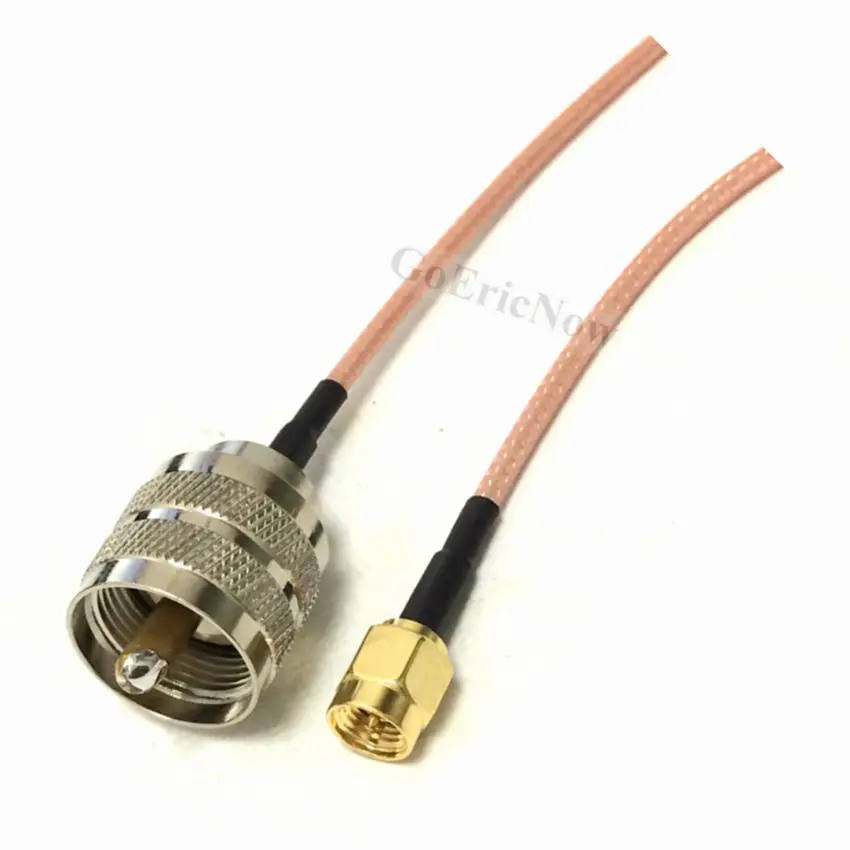 5 шт. UHF с разъемом папа PL 259 для RP SMA/SMA male/гнездовой разъем прямой соединитель 20 см 8