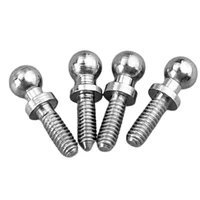 4pcs metal ball head screw kits k989 10 for wltoys k969 k979 k989 k999 p929 p939 284131 128 rc car spare parts
