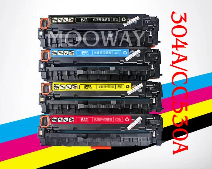 Совместимый картридж с тонером для HP 304A CP2025 2025X 2025N 2025DN 2020 CM2320 CC530A Canon LBP7200 MF8350 8330