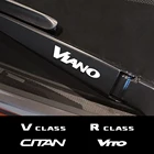 Наклейки на стеклоочиститель для Mercedes Benz CITAN R CLASS SPRINTER V CLASS VIANO VITO, автомобильные аксессуары, виниловые наклейки, 4 шт.