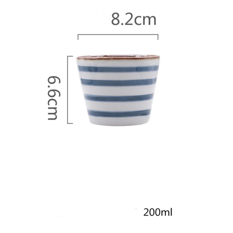 Керамическая Ретро кружка для кофе винтажная чашка воды керамическая чайная