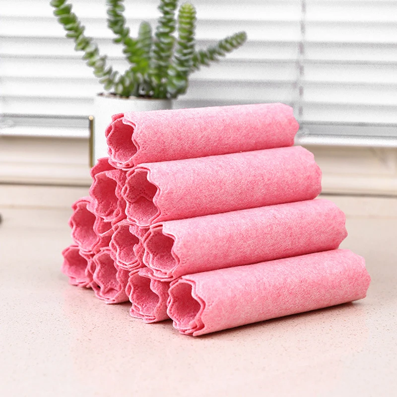 

10 шт., утолщенная тряпка для мытья кухни