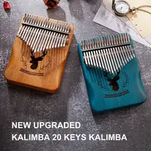 Zega калимба 20 клавиш пианино из красного дерева