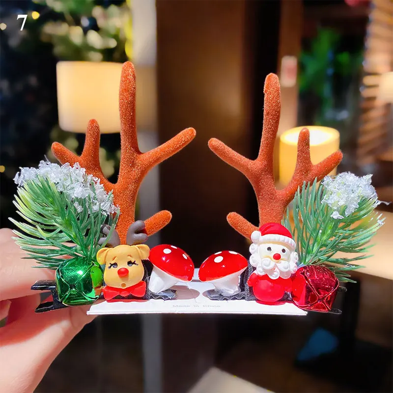 

2 шт., заколки для волос в виде оленя