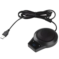 omnidirectional microphone usb condenser microphone built in speaker used for conference pc notebook computer noise