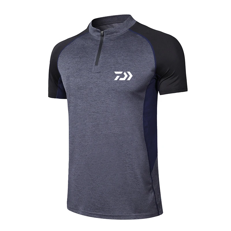 

Summer Outdoor Sport Fishing Hiking Top Quality Short Sleeve Shirt Tops DAIWA Fishing Clothing Quick Dry T-shirt Daiwa Clothes