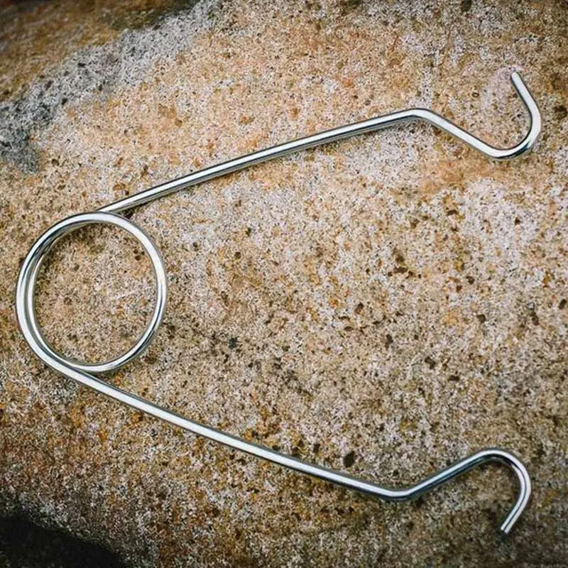 

Fish Mouth Jaw Spreaders Water Cup Hook Stainless Steel Spreader Outdoor Tools Hanging Hook for Hanging Pot