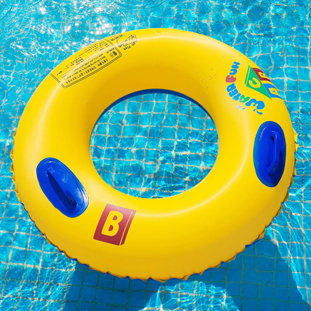 

Adult Kids Letters Inflatable Swimming Ring Thickened Pool Sea Float Circle Water Hammock Bad Sea Swimming Ring Pool Party Toy