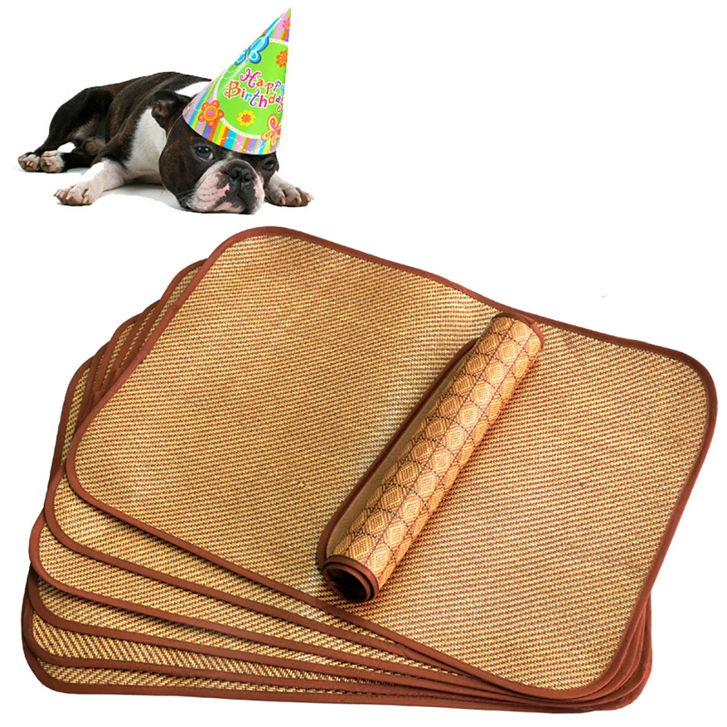 Охлаждающая подушка для домашних животных дышащая Складная летняя коврик сна