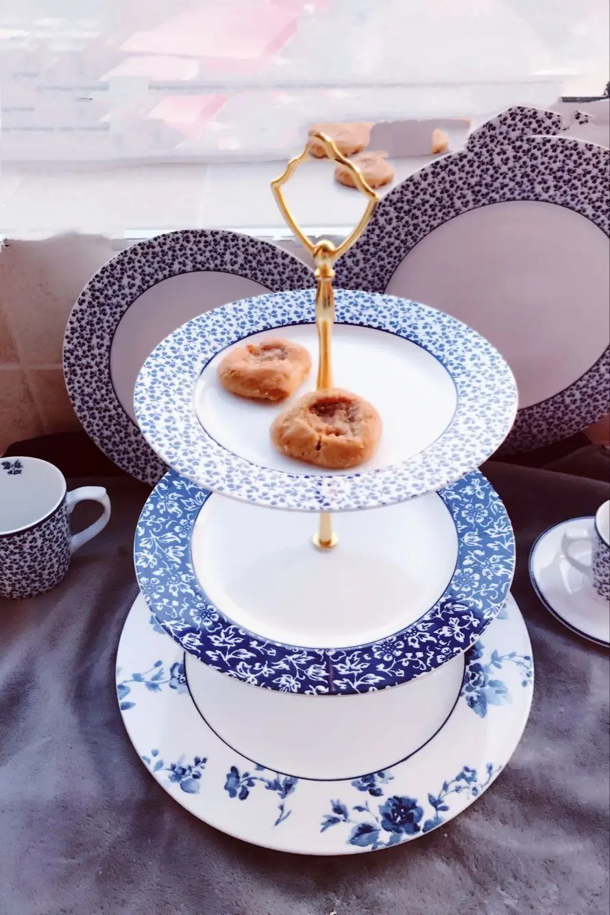 Новая Элегантная серия красивых рисунков тарелок для стейка фарфоровые столовые