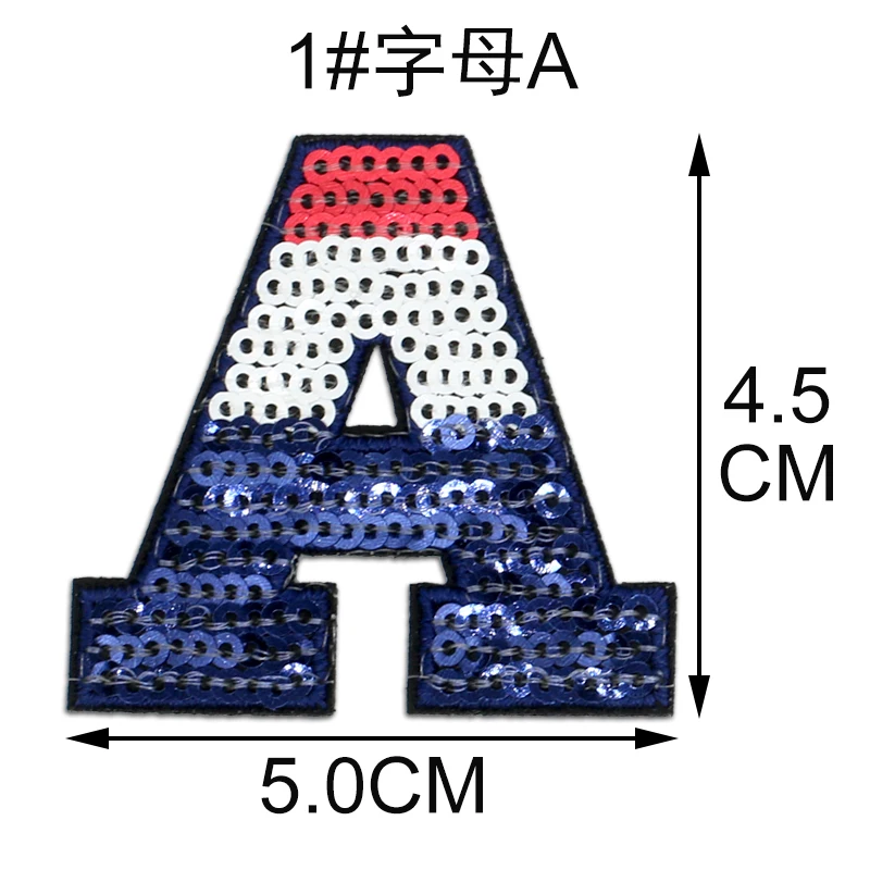 Железные буквы с блестками для одежды нашивки именем наклейки надписью сделай