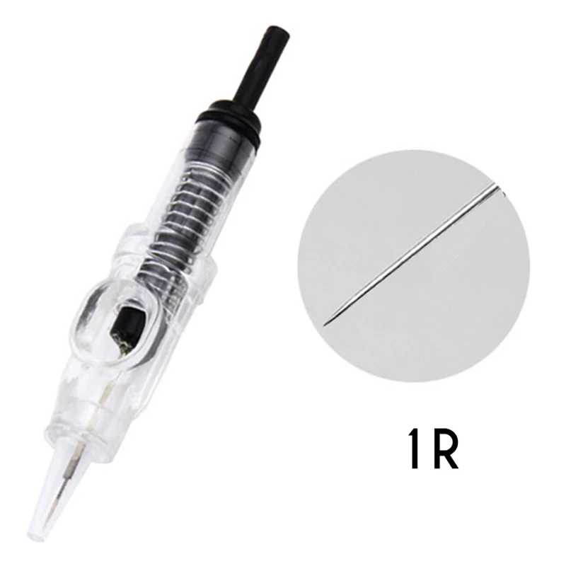 30 шт одноразовые иглы татуировки перманентный макияж картридж наконечники для