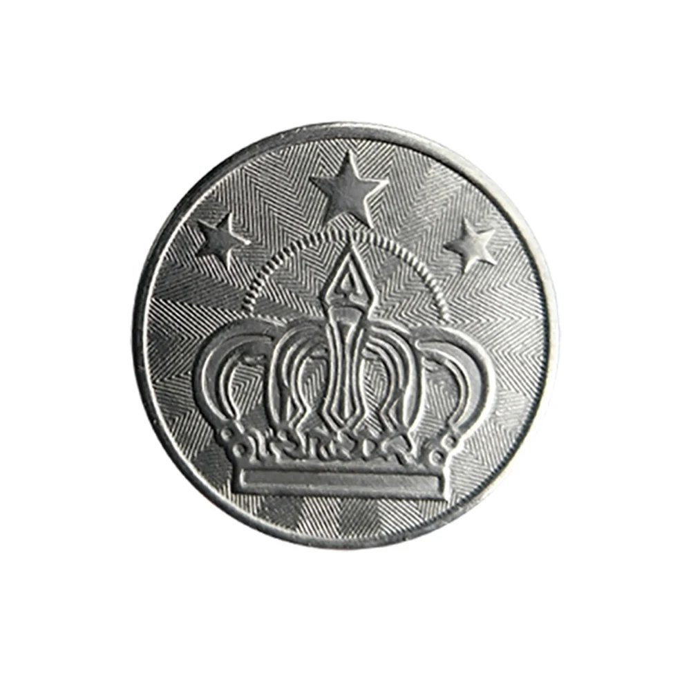 Жетоны для аркадных игр металлические 25 мм 100 шт. из нержавеющей стали | Спорт и