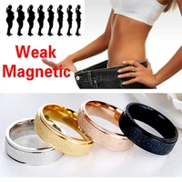 2022 new explosive money magnetic slimming ring weight loss care fitness polished ring lose weight fat burning fashion ring